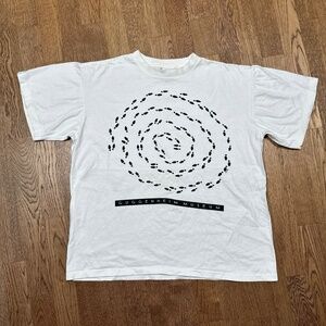 Vintage 90s Guggenheim Art Museum Made in USA Single Stitch T Shirt Mens Large